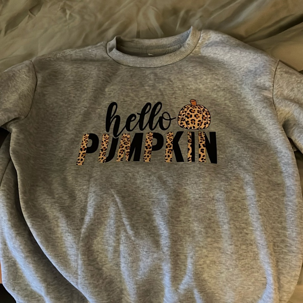 Pumpkin sweatshirt